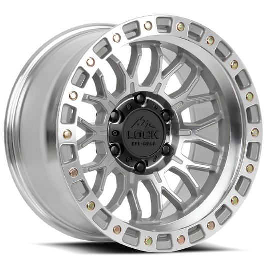 LOCK OFF-ROAD COMBAT WHEELS MACHINE FACE POLISH