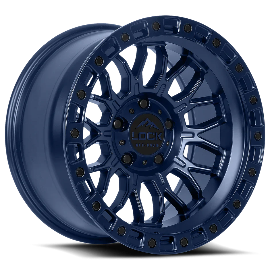 LOCK OFF-ROAD COMBAT WHEELS MATTE BLUE