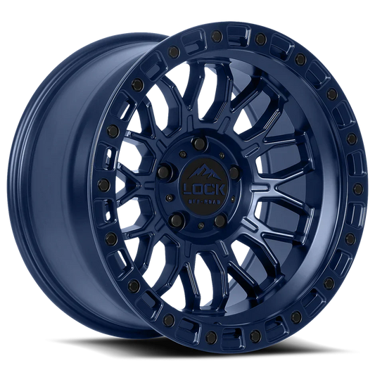 LOCK OFF-ROAD COMBAT WHEELS MATTE BLUE