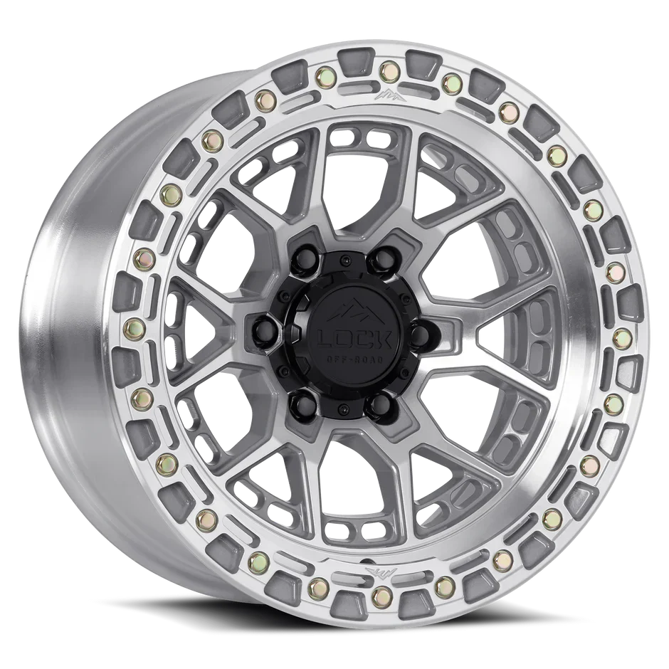 LOCK OFF-ROAD COMMANDO WHEELS MACHINE FACE POLISH