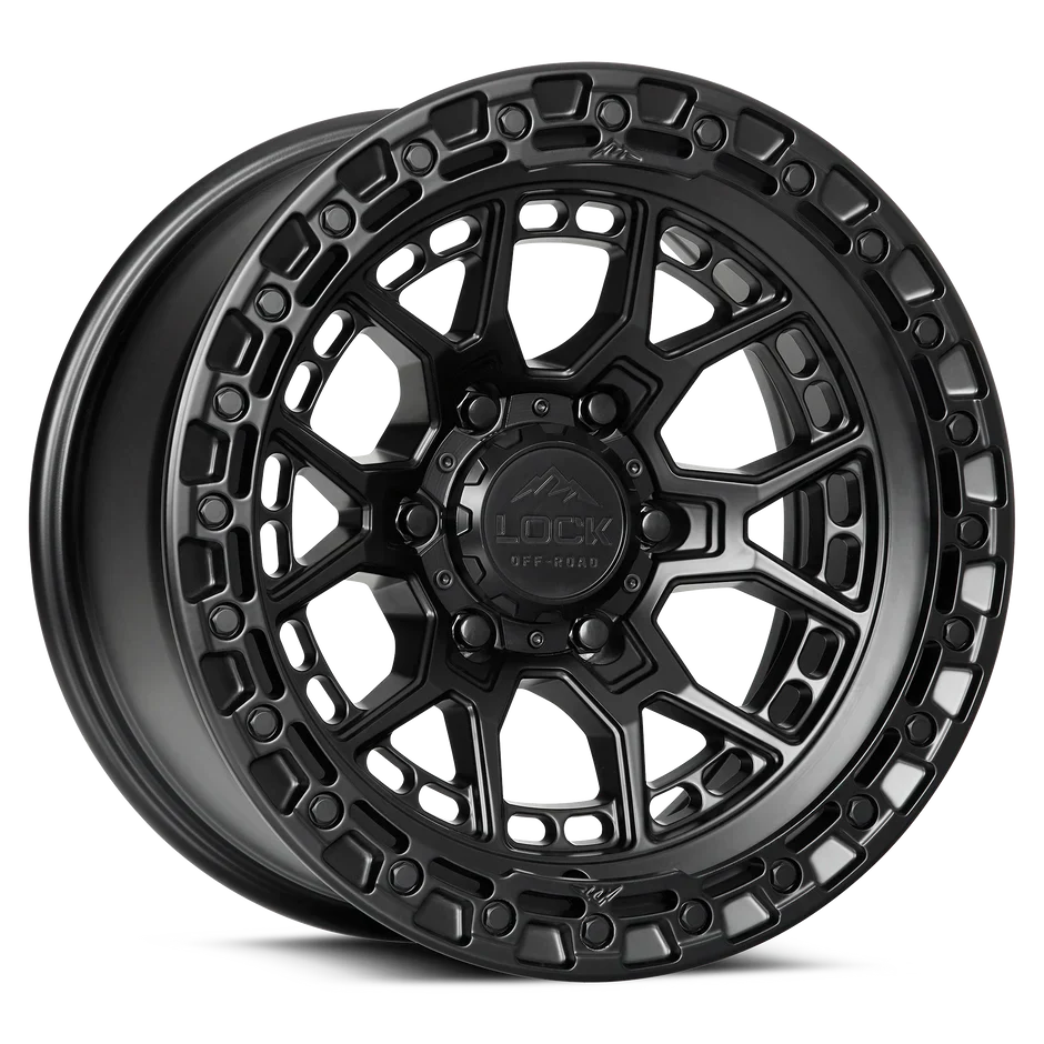 LOCK OFF-ROAD COMMANDO WHEELS GLOSS BLACK