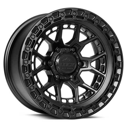 LOCK OFF-ROAD COMMANDO WHEELS MATTE BLACK