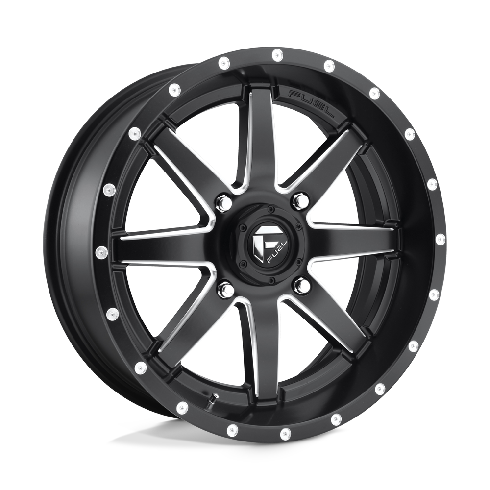 Fuel UTV D538 MAVERICK MATTE BLACK MILLED