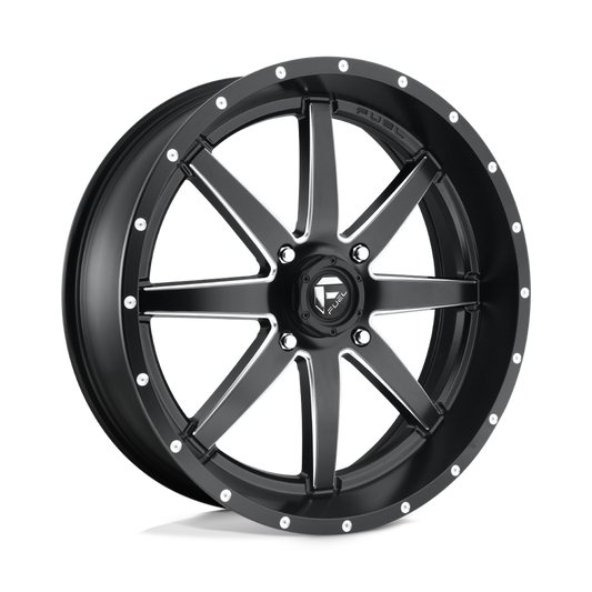 Fuel UTV D538 MAVERICK MATTE BLACK MILLED