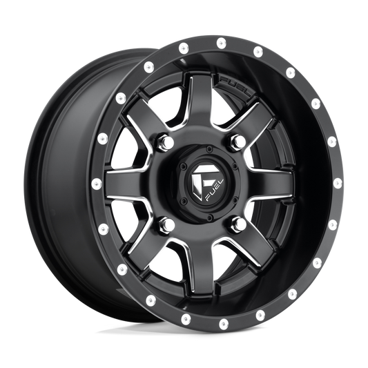Fuel UTV D538 MAVERICK MATTE BLACK MILLED