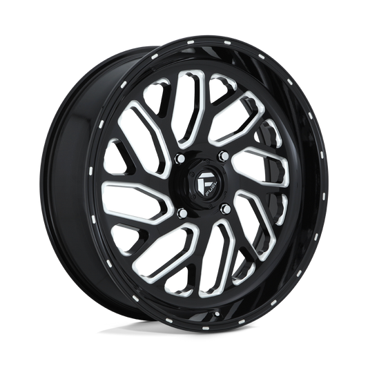 Fuel UTV D581 TRITON GLOSS BLACK MILLED