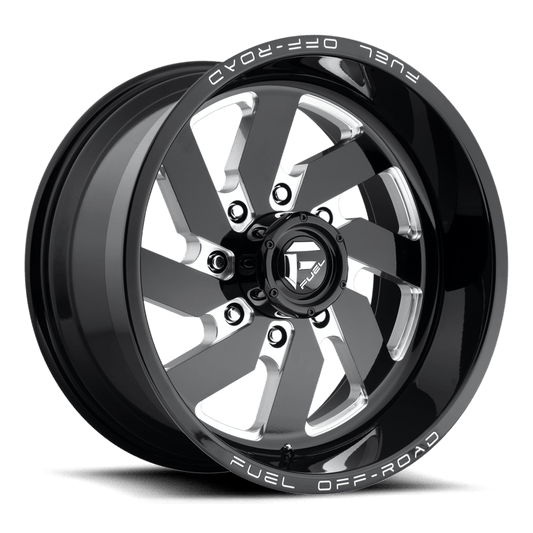 Fuel D582 TURBO GLOSS BLACK MILLED