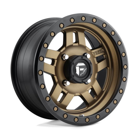 Fuel UTV D583 ANZA 4+3 MATTE BRONZE BLACK BEAD RING