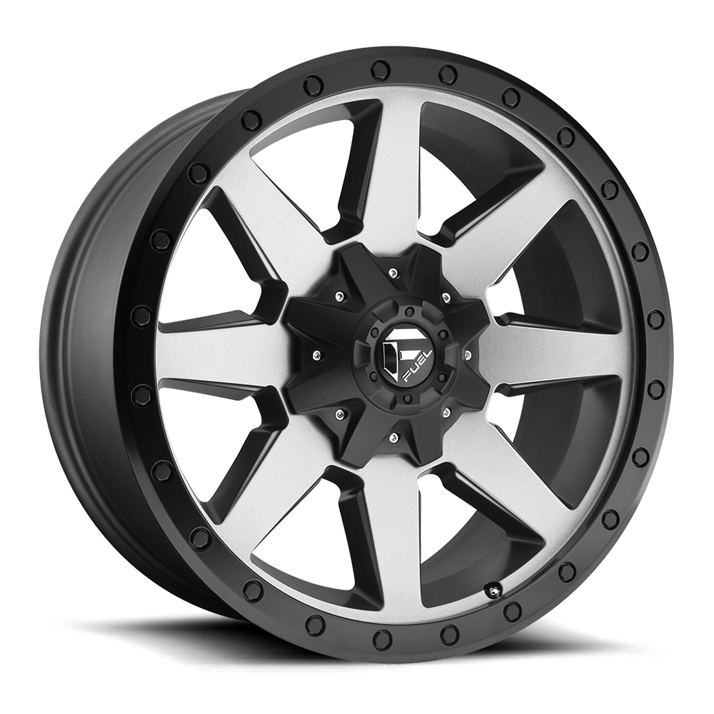 Fuel D599 WILDCAT MATTE GUN METAL BLACK BEAD RING