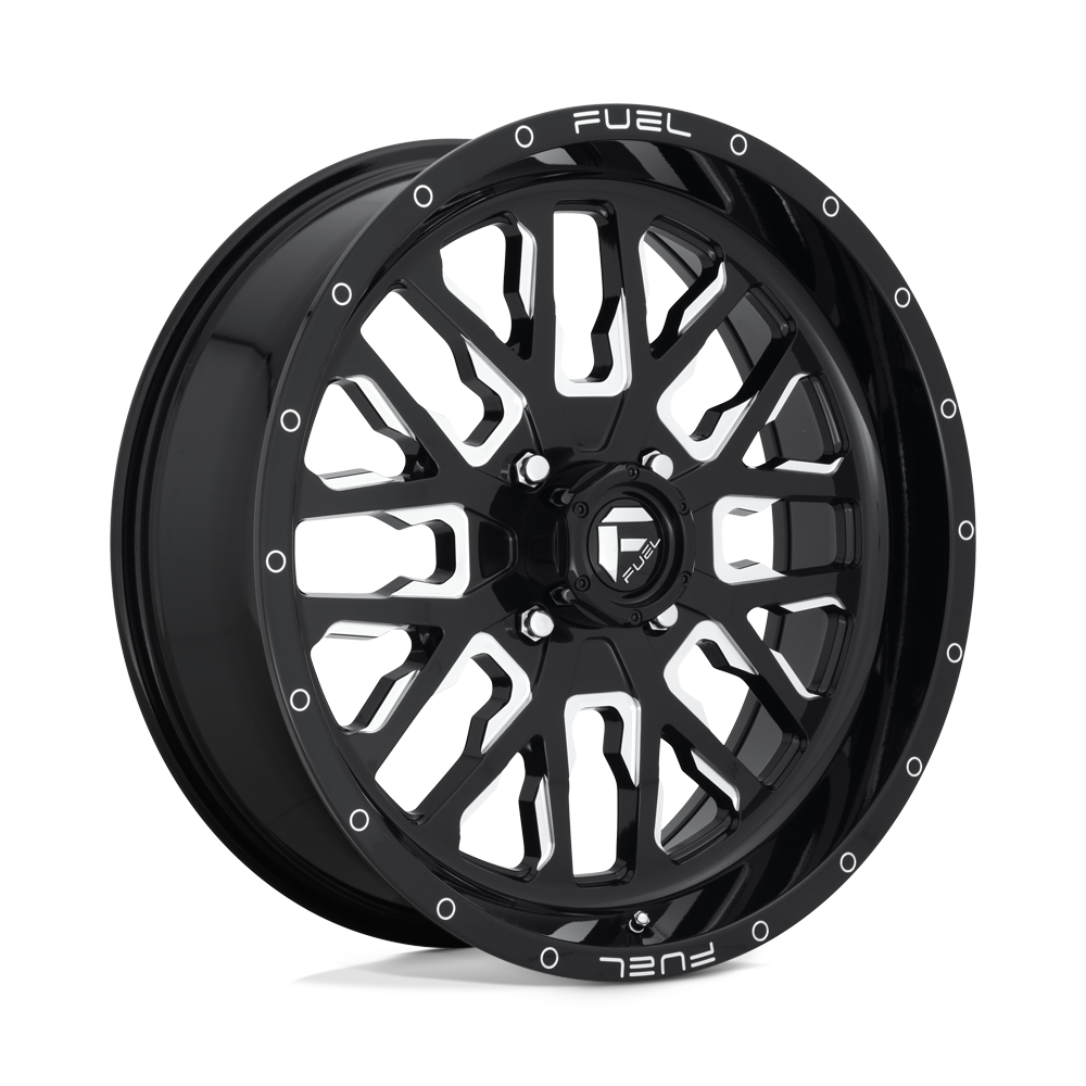 Fuel UTV D611 STROKE GLOSS BLACK MILLED