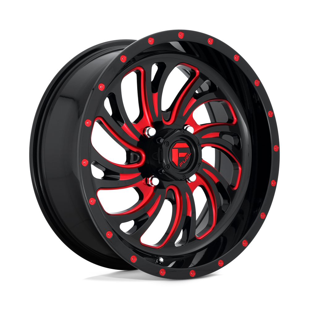 Fuel UTV D642 KOMPRESSOR GLOSS BLACK RED TINTED CLEAR