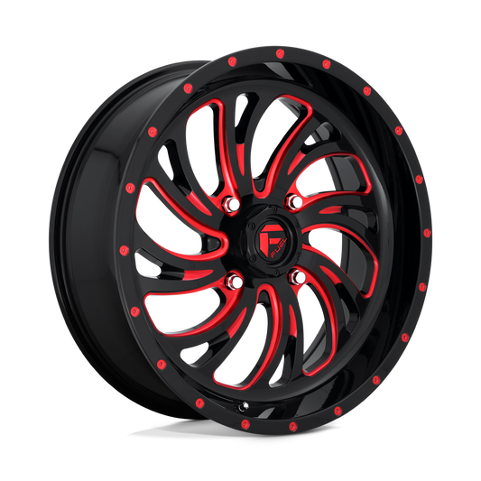 Fuel UTV D642 KOMPRESSOR GLOSS BLACK RED TINTED CLEAR