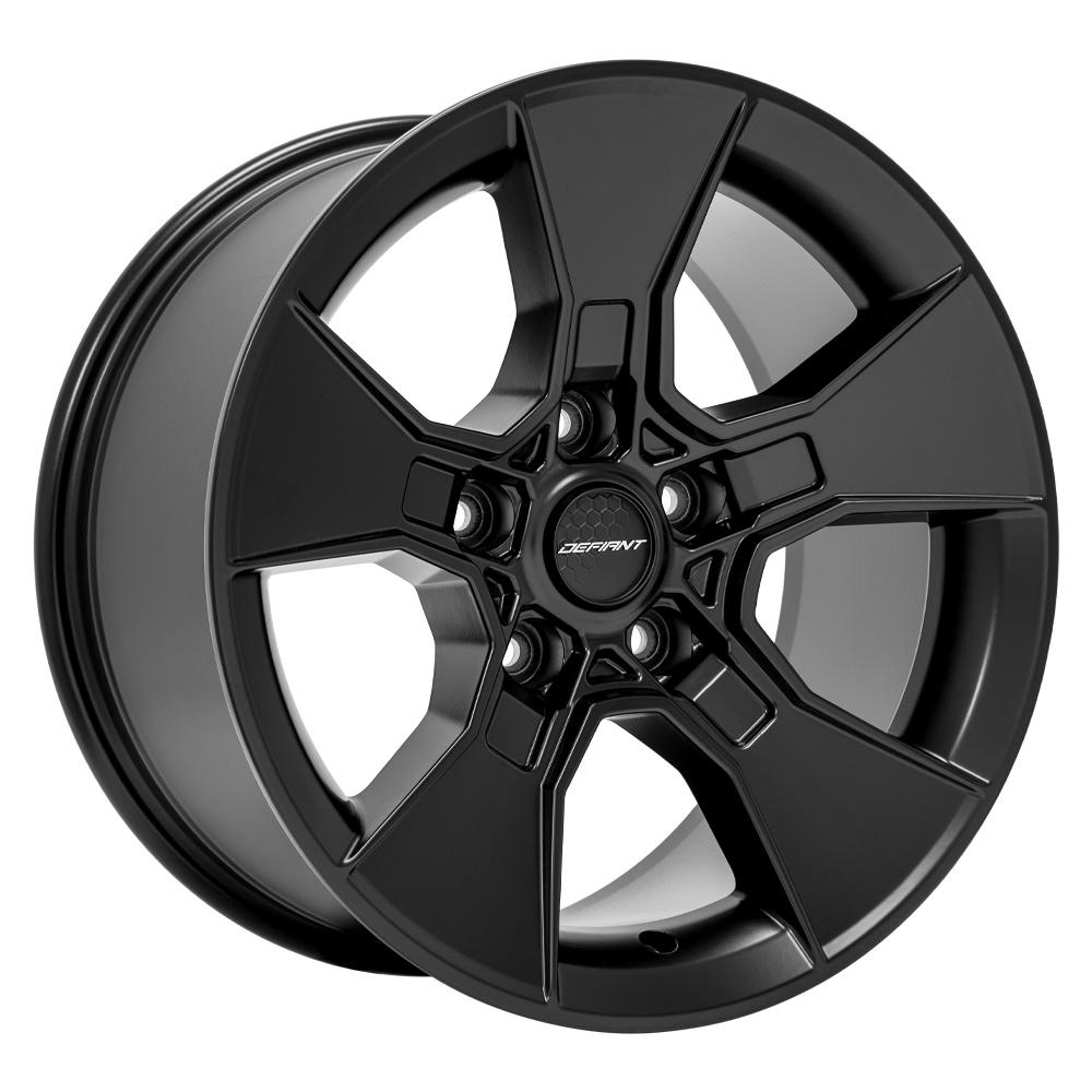DEFIANT DF02 17x8.5 5X127 12 SATIN BLACK