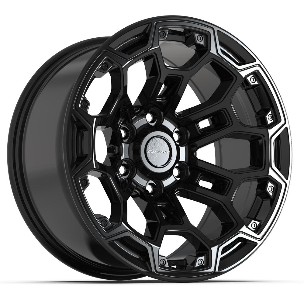 DEFIANT DF03 18x9 6X139.7 -12 GLOSS BLACK