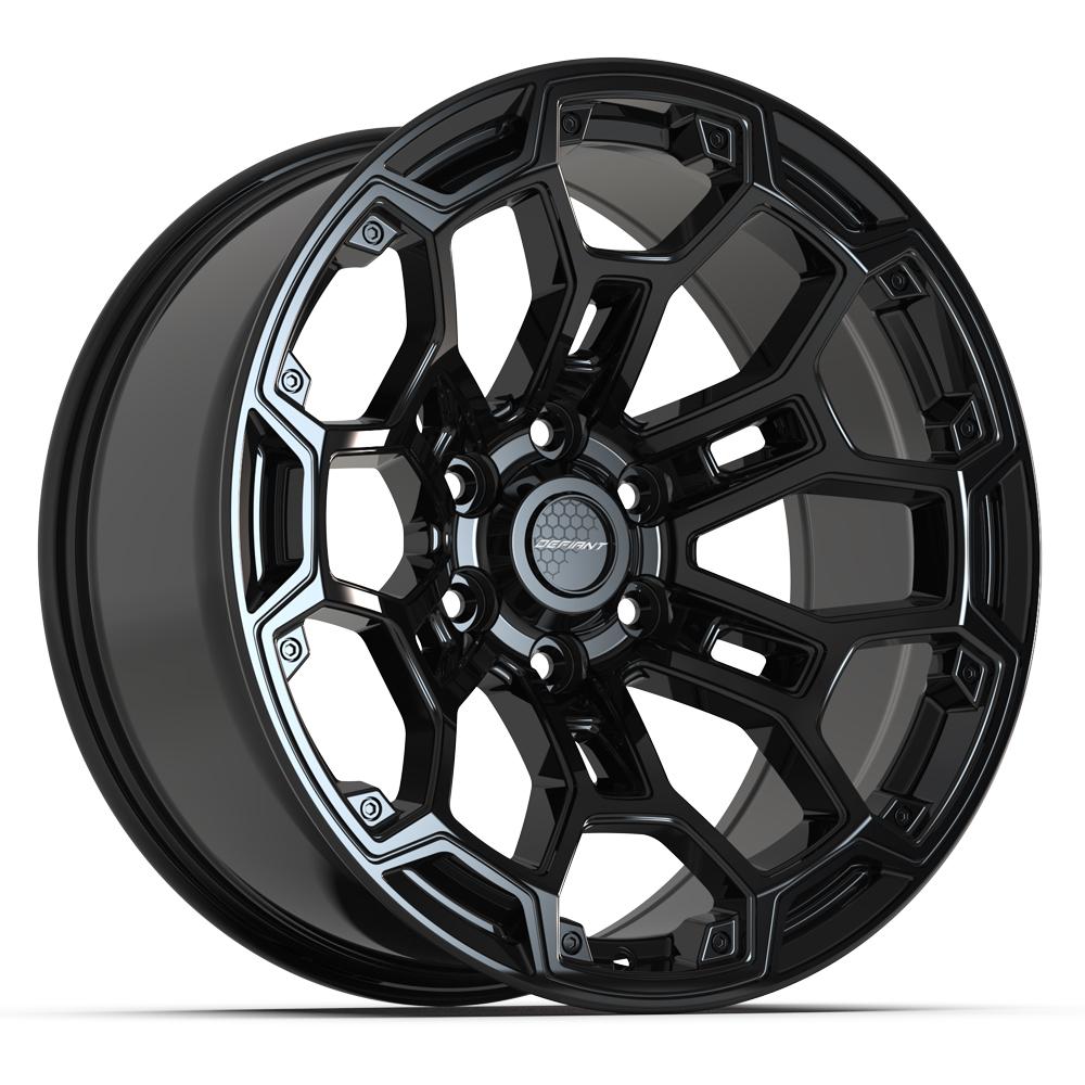 DEFIANT DF03 20x9 6X139.7 -12 GLOSS BLACK