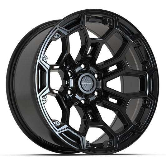 DEFIANT DF03 20x9 6X139.7 -12 GLOSS BLACK
