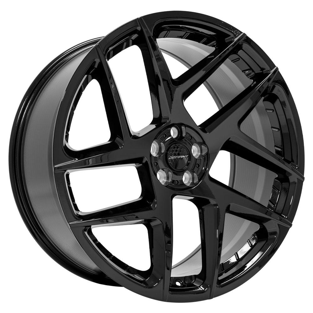 DEFIANT DF05 22x10 5X120 37 GLOSS BLACK