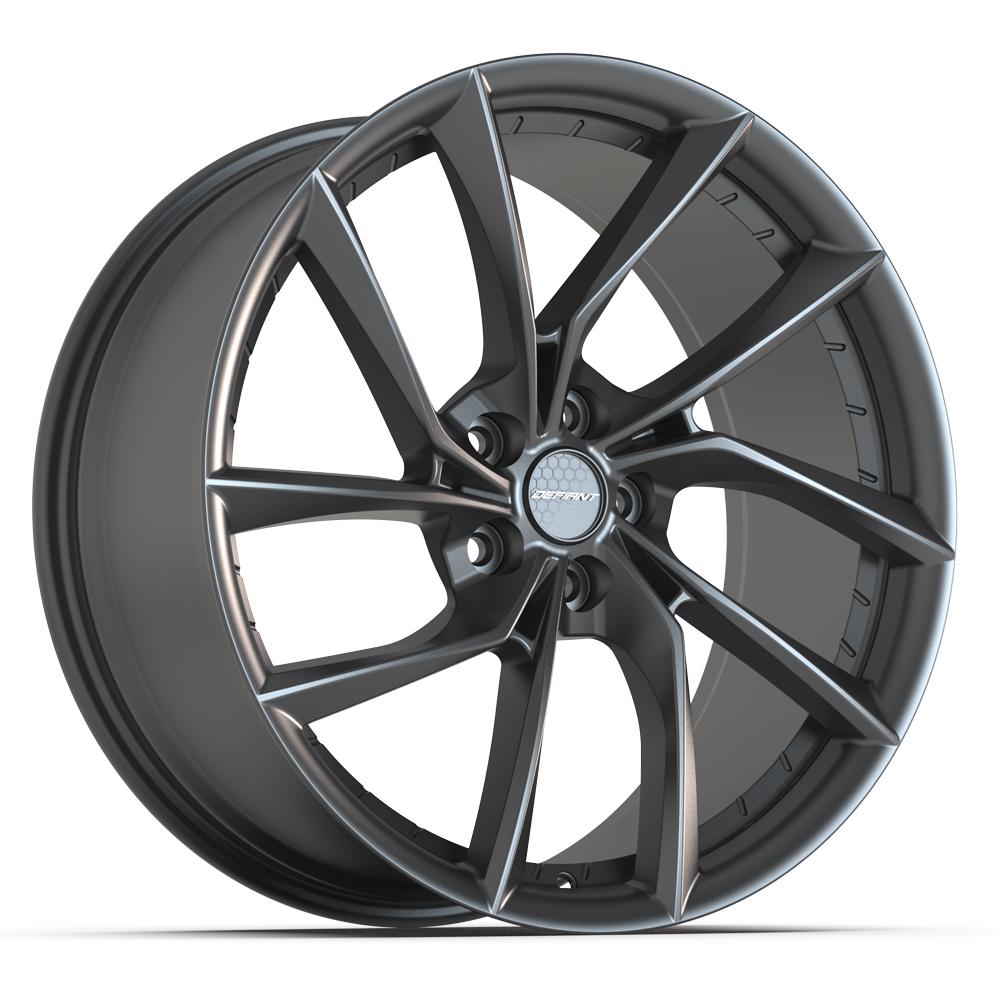 DEFIANT DF06 20x9 5X120 35 DARK SATIN CHARCOAL