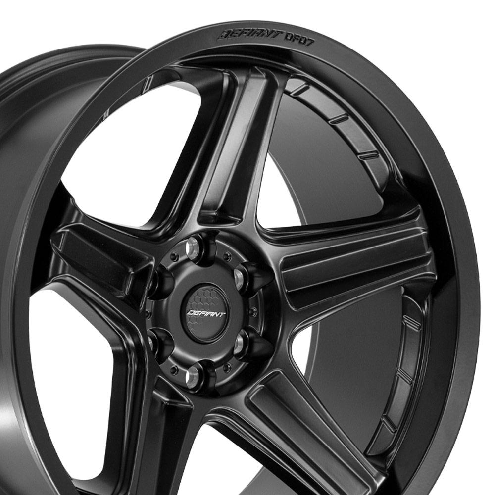 DEFIANT Wheels DF07 Satin Black