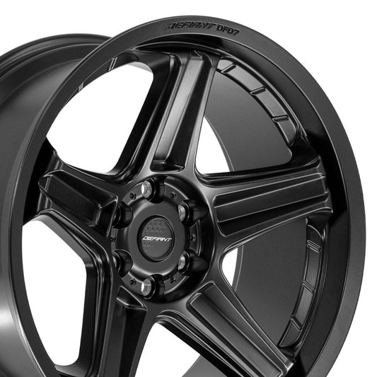 DEFIANT Wheels DF07 Satin Black