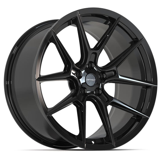 DEFIANT DF08 Wheel Gloss Black