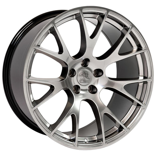 OE WHEELS DG15 20x10 5X115 18 HYPER BLACK