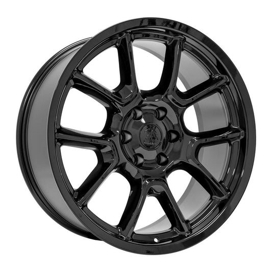 OE WHEELS DG21 22x9.5 6X139.7 9 GLOSS BLACK