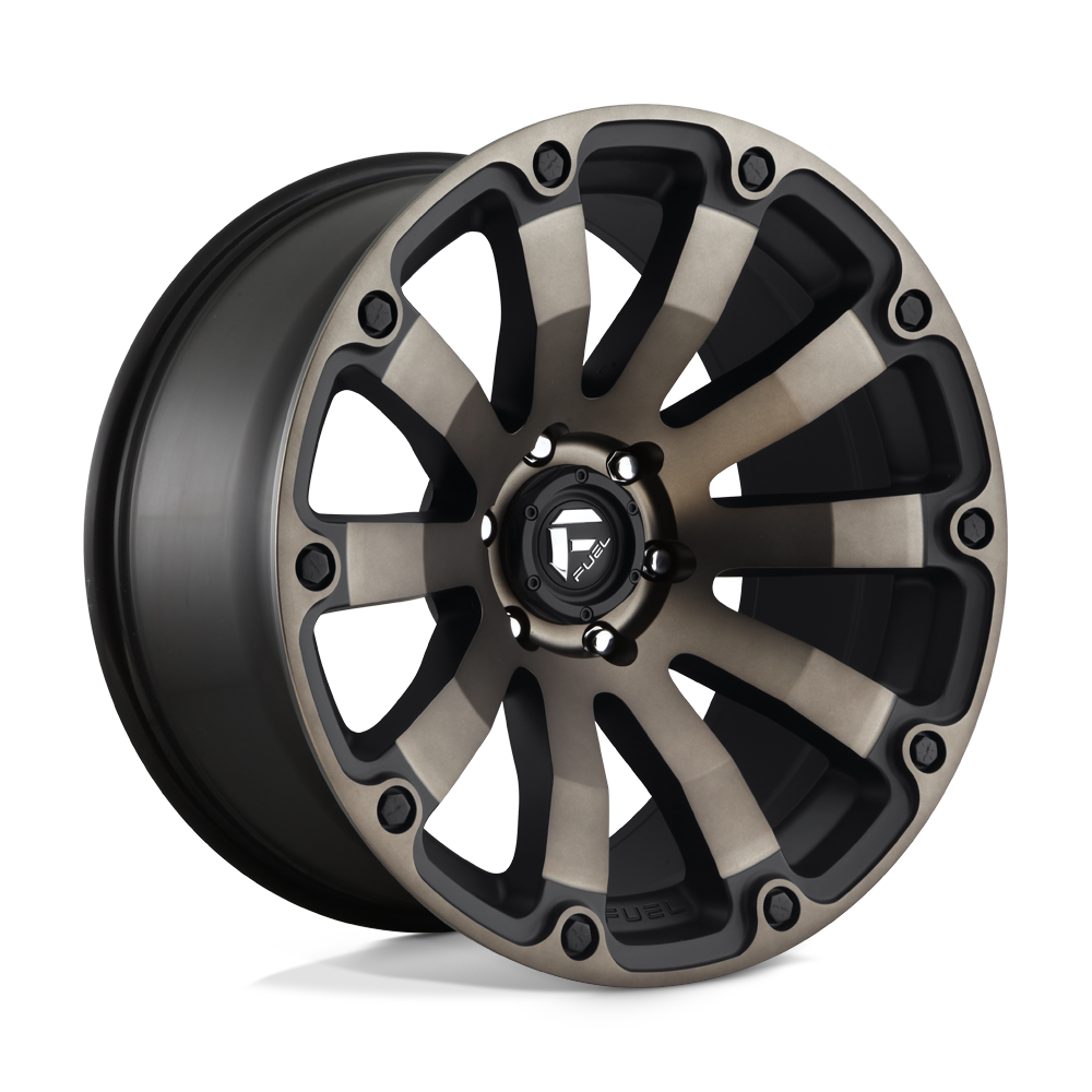 Fuel D636 DIESEL MATTE BLACK DOUBLE DARK TINT