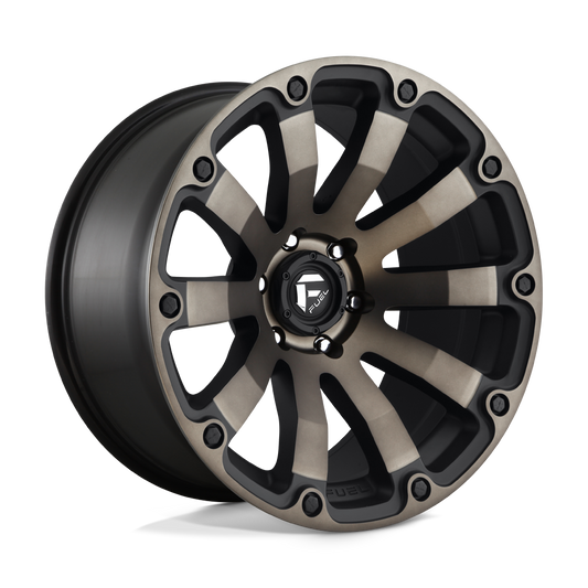Fuel D636 DIESEL MATTE BLACK DOUBLE DARK TINT