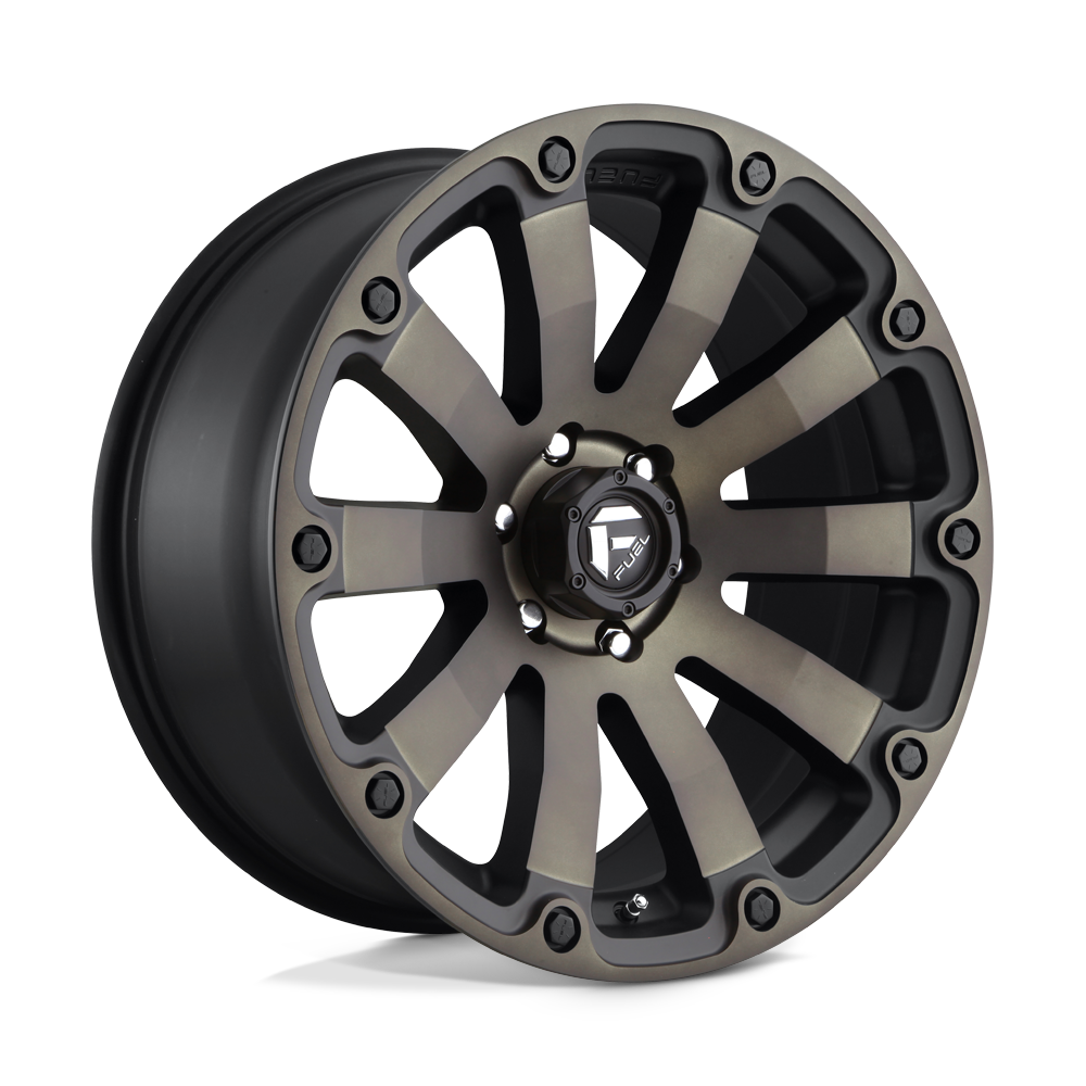 Fuel D636 DIESEL MATTE BLACK DOUBLE DARK TINT