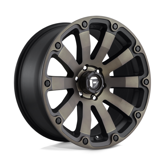 Fuel D636 DIESEL MATTE BLACK DOUBLE DARK TINT