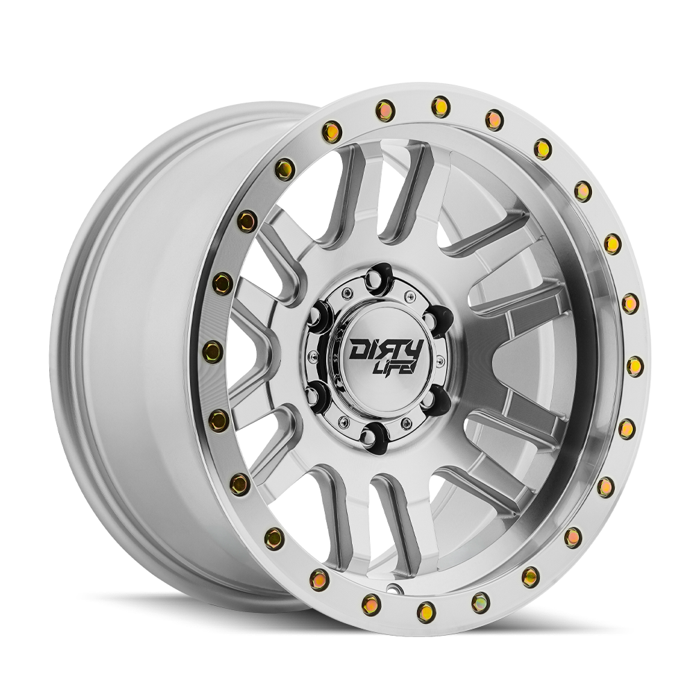 Dirty Life Canyon Pro 9309 Custom Wheel Machined with Silver Window