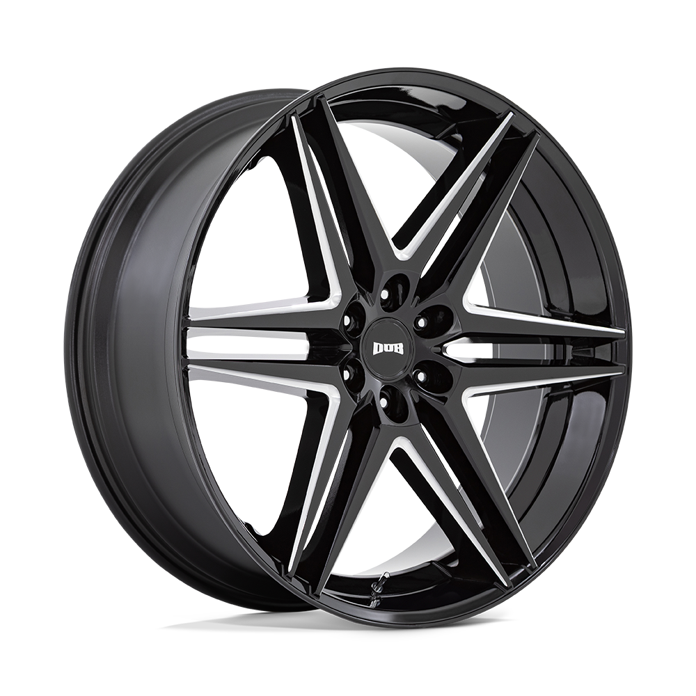 DUB 1PC S267 DIRTY DOG GLOSSY BLACK MILLED