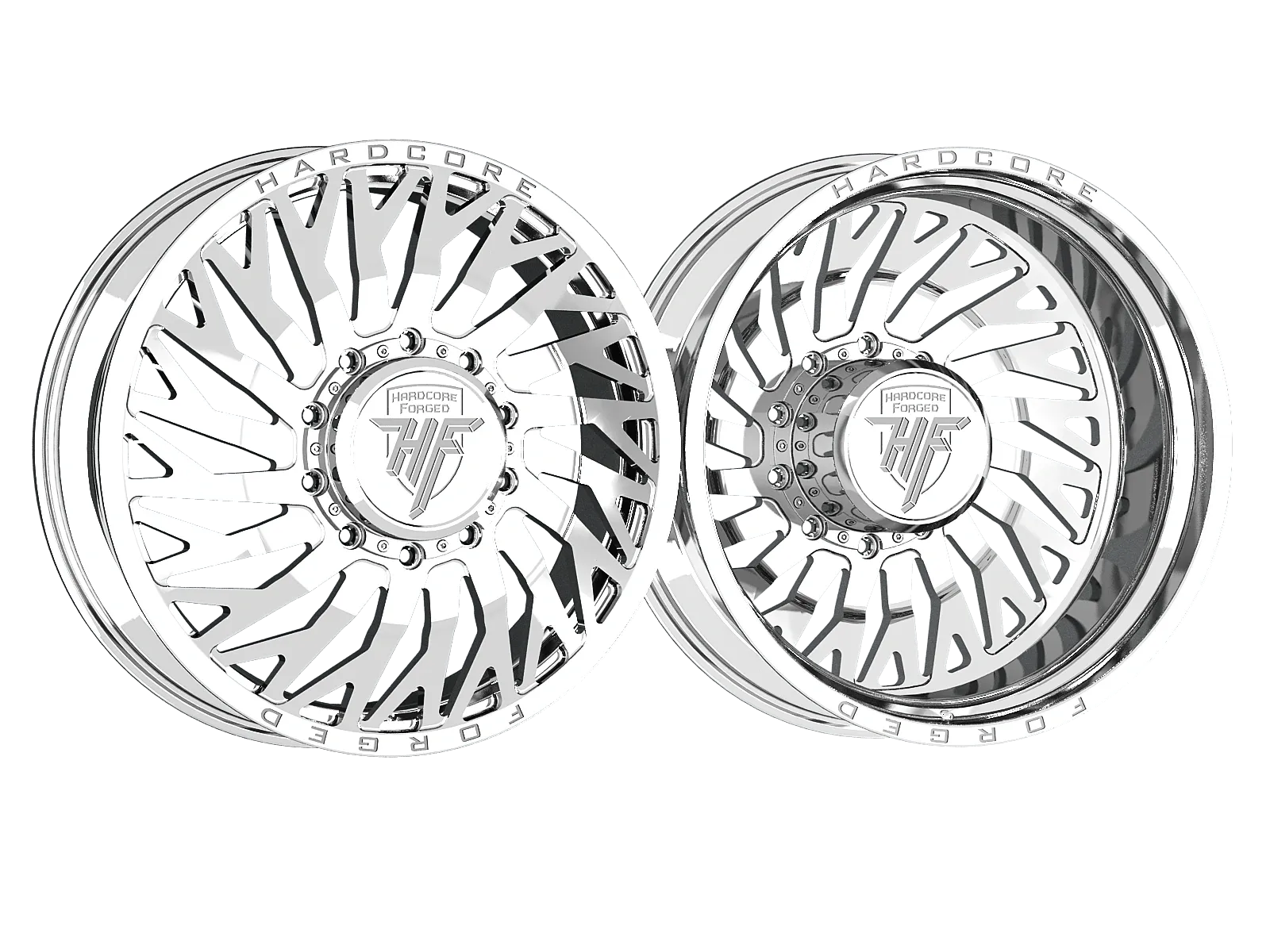 HARDCORE WHEELS DOGE POLISHED REAR