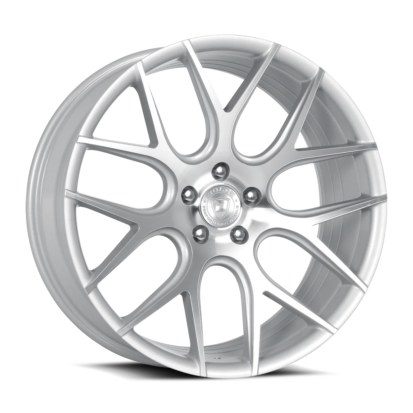 DOLCE PERFORMANCE MONZA GLOSS SILVER MACHINED FACE