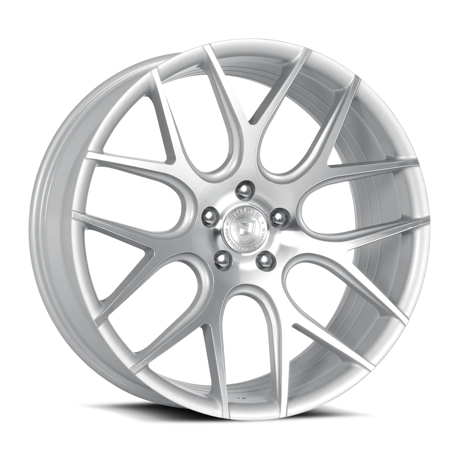 DOLCE PERFORMANCE MONZA GLOSS SILVER MACHINED FACE