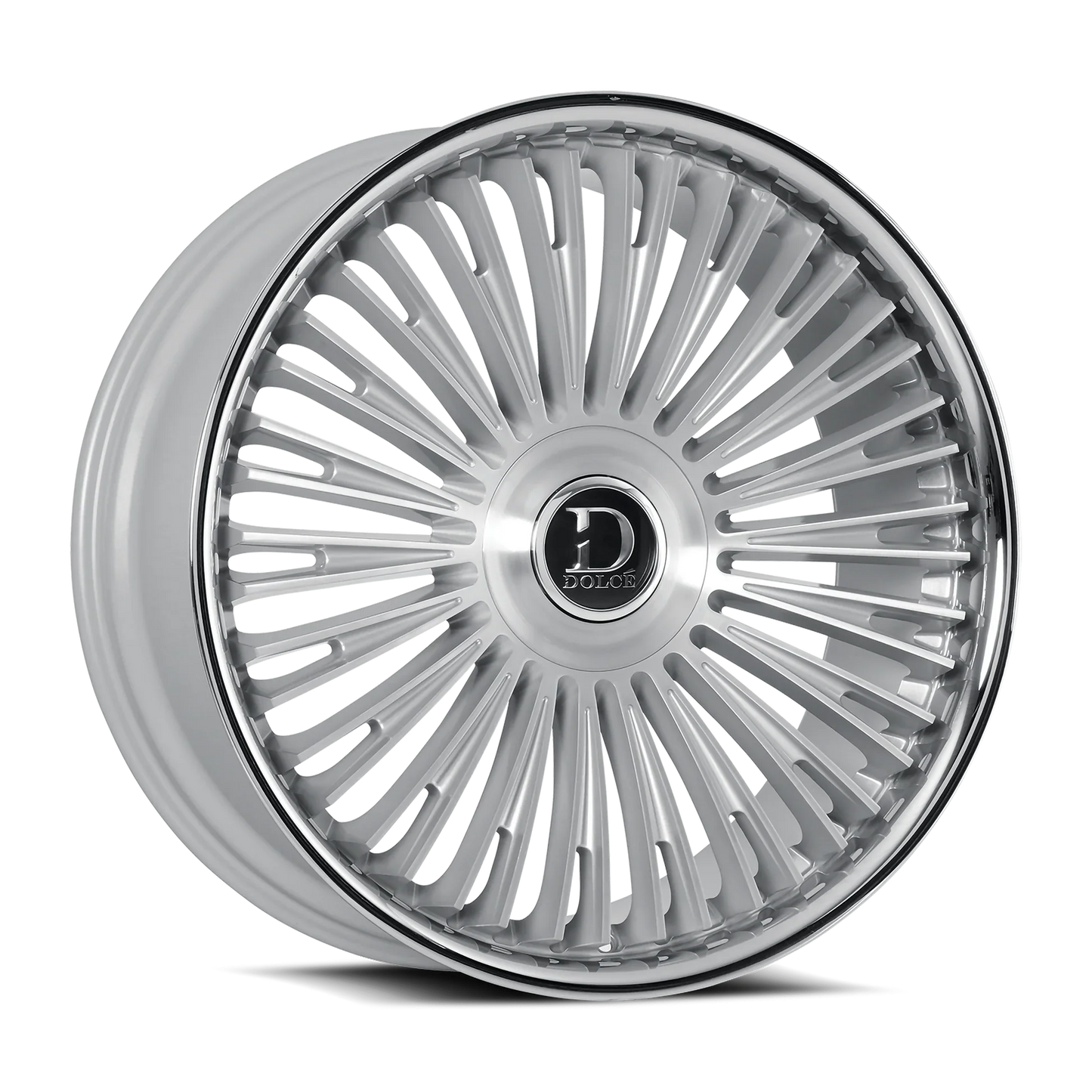 DOLCE RAZZO WHEELS BRUSH FACE W/STAINLESS STEEL LIP