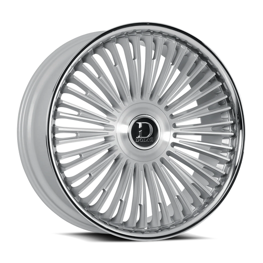 DOLCE RAZZO WHEELS BRUSH FACE W/STAINLESS STEEL LIP