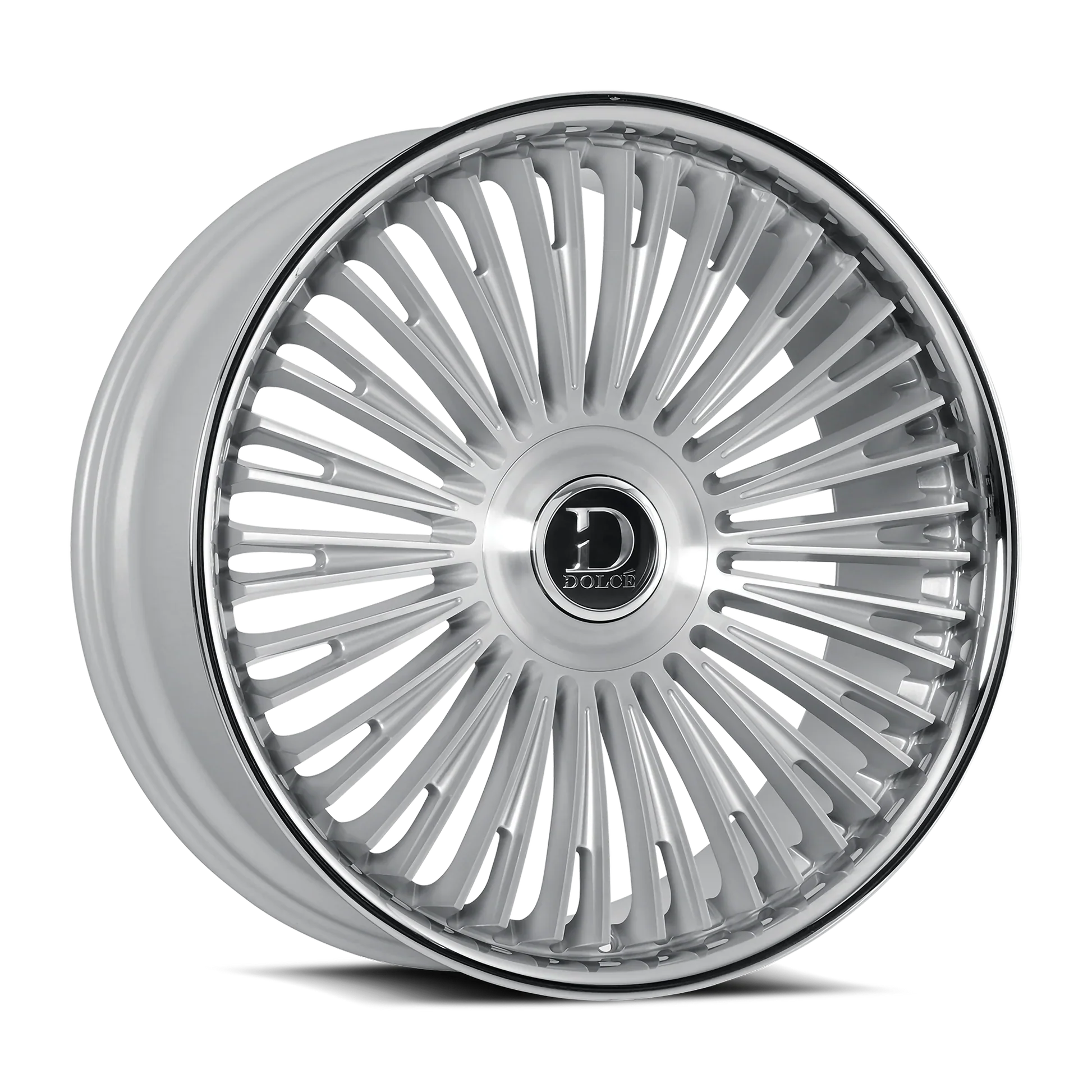 DOLCE RAZZO GLOSSY SLIVER BRUSH FACE STAINLESS LIP