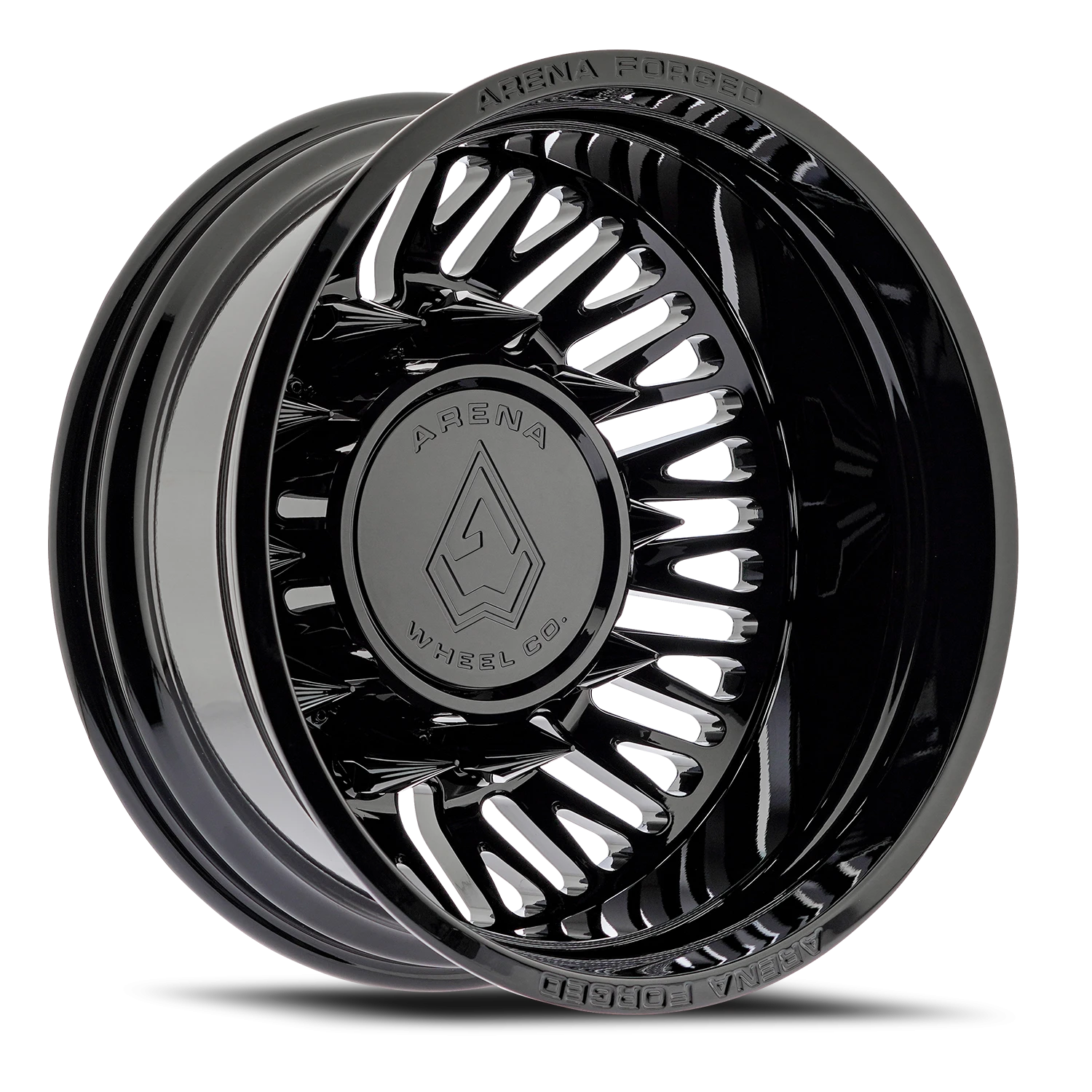 Arena Forged Dually Casino Wheel Glossy Black