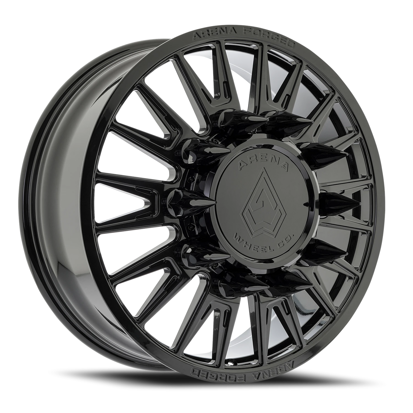 Arena Forged Dually Imperial Wheel Glossy Black