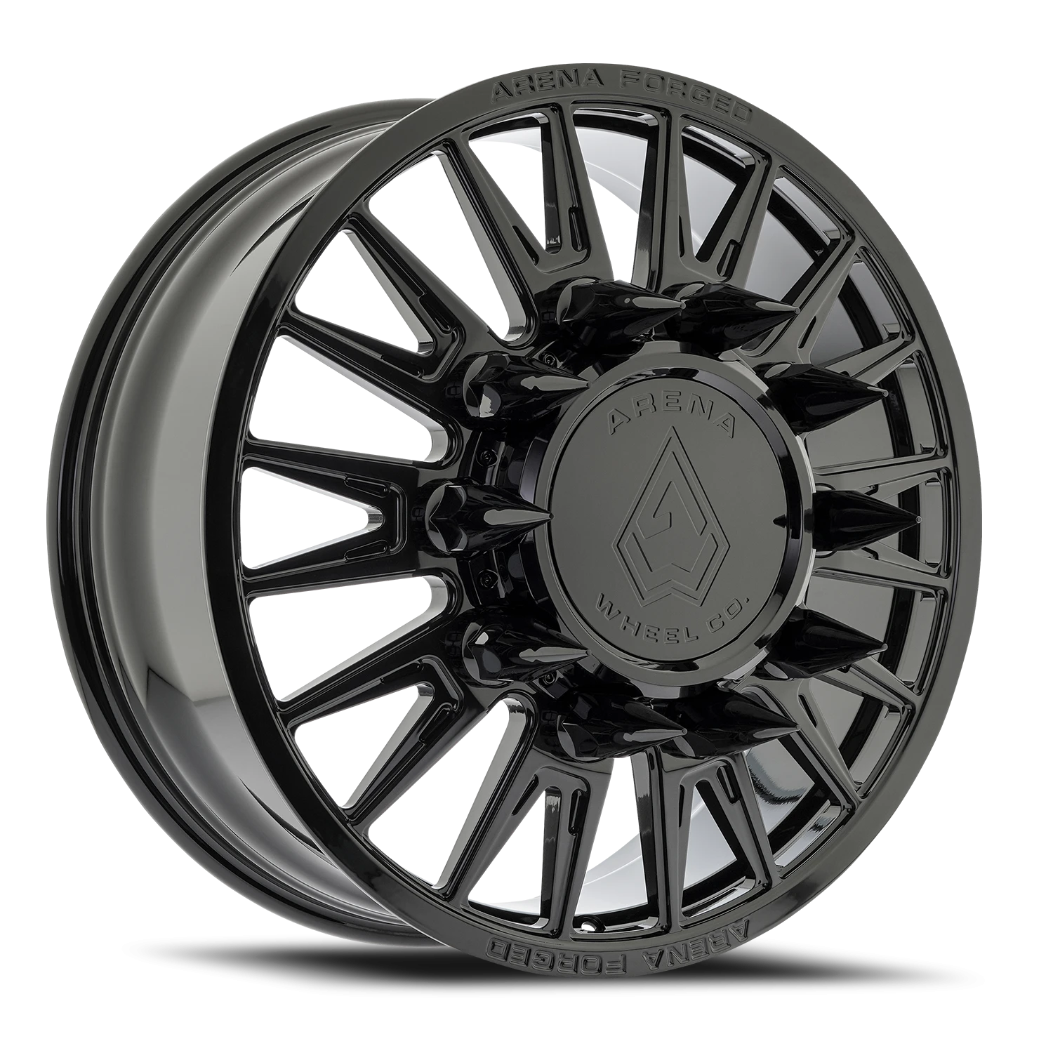 Arena Forged Dually Imperial Wheel Glossy Black