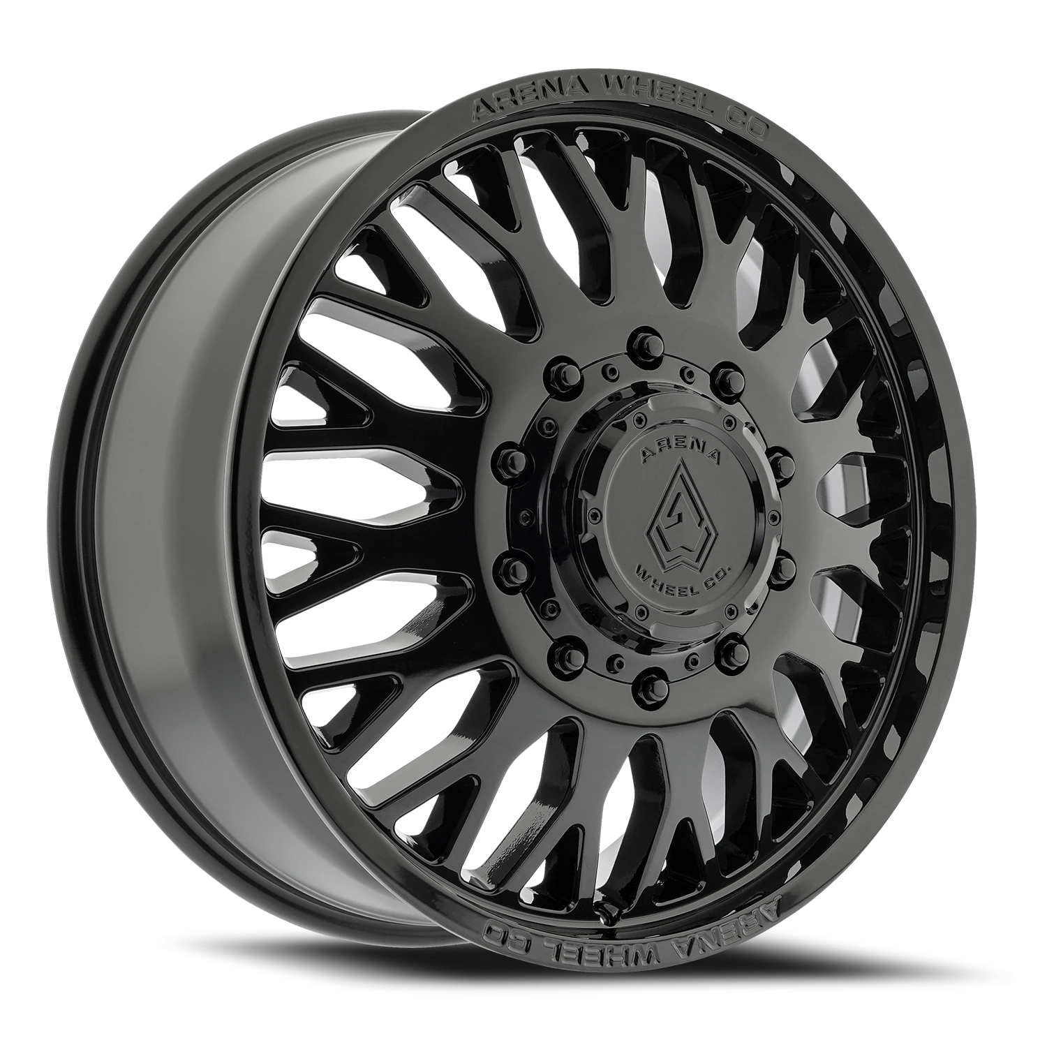 Arena Dually Monarch Wheel Glossy Black