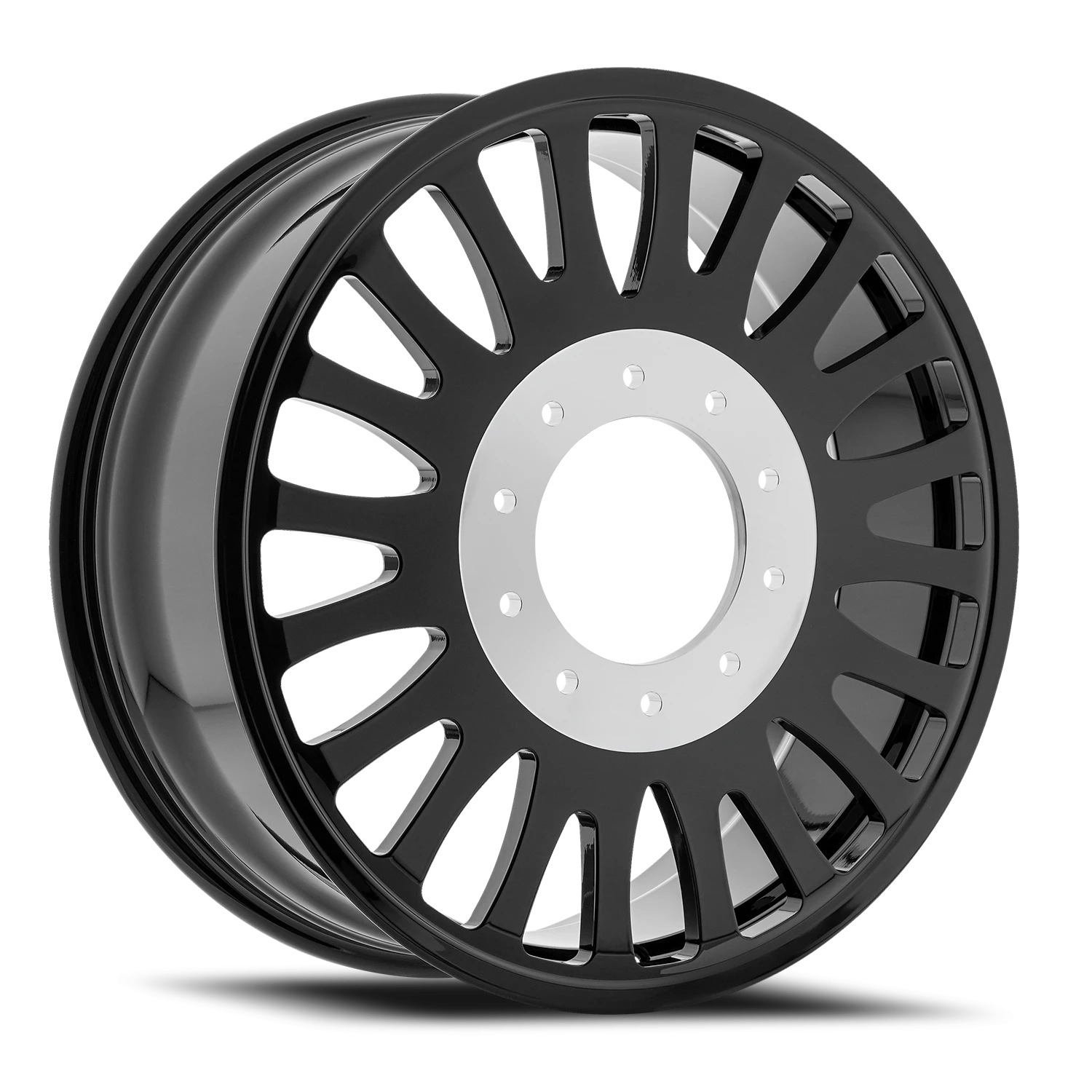 Arena Forged Dually Shoreline Wheel Glossy Black