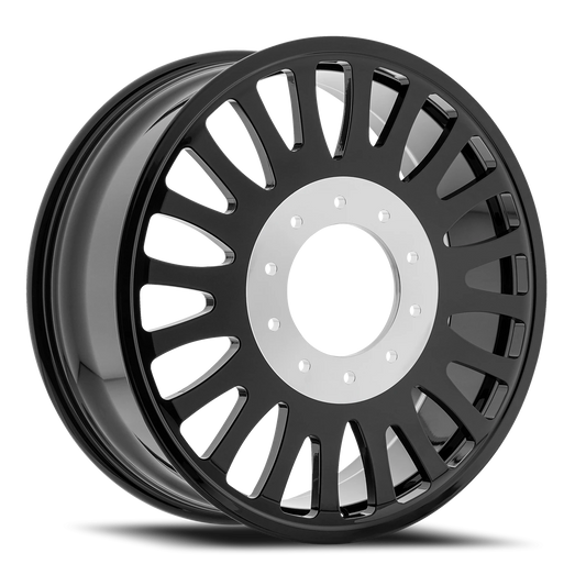 Arena Forged Dually Shoreline Wheel Glossy Black