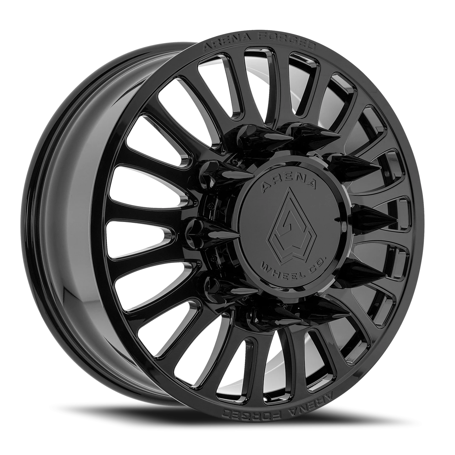 Arena Forged Dually Shoreline Wheel Glossy Black