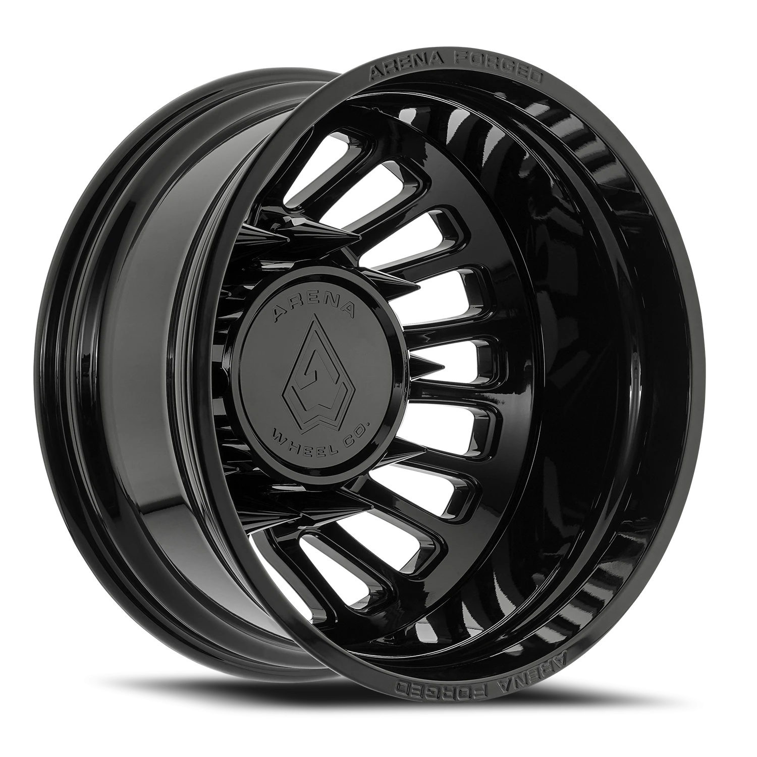 Arena Forged Dually Shoreline Wheel Glossy Black