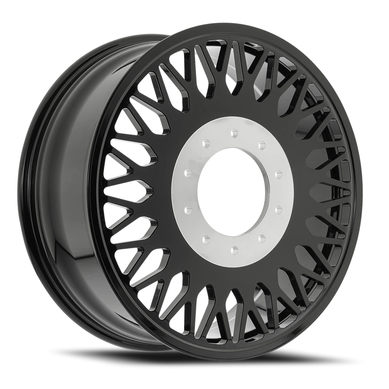 Arena Forged Dually Stealth Wheel Glossy Black