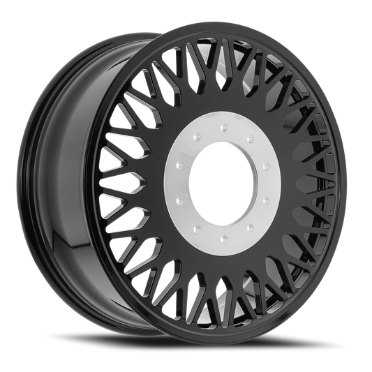 Arena Forged Dually Stealth Wheel Glossy Black