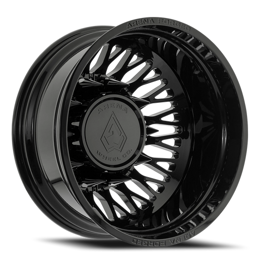 Arena Forged Dually Stealth Wheel Glossy Black